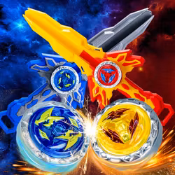 Ljussatt Strids-Gyro med Ljud och Svärdslansering