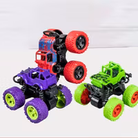 Monster Truck 4x4 Stunt Car for Kids – 360° Flip