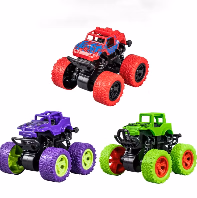Monstertruck leksak 4x4 stuntbil för barn pojkar och flickor