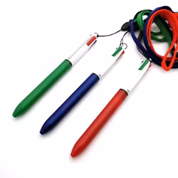 4-färgs Kulspetspenna med Klickfunktion – Smidig & Multifunktionell