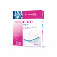 21206 Vivacare Aqua, steril självhäftande vattentät kompress, 20-pack