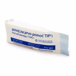 21804 Första hjälpen bandage typ I, 8cmx3m, 1st