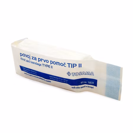 21805 Första hjälpen bandage typ II, 10cmx4m, 1st
