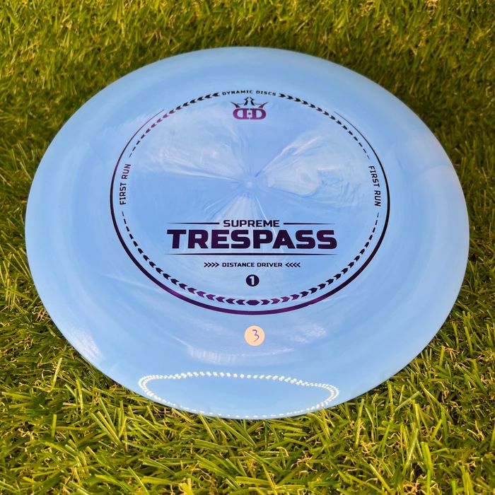 Supreme Trespass First Run