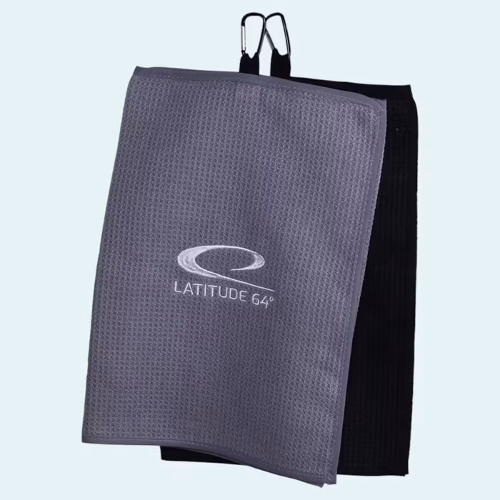 Latitude 64 Foldable Microfiber Disc Golf Towel