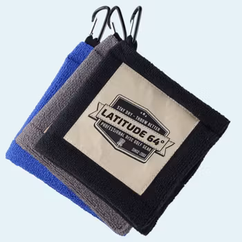 Compact Microfiber Disc Golf Towel