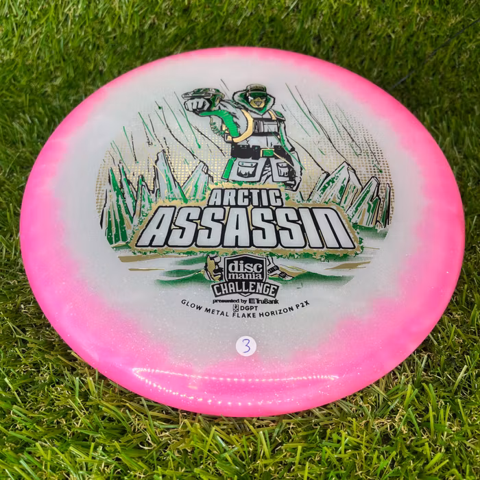 C-Line Metal Flake Horizon P2X Arctic Assassin Discmania Challenge