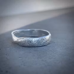 Silverring Perfekt operfekt 5mm