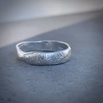 Silverring Perfekt operfekt 5mm