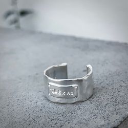 Silverring True Words  "Älskad"