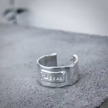 Silverring True Words  "Älskad"