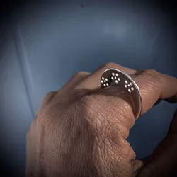 Silverring Tusensköna