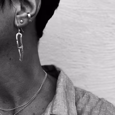 Silverörhängen Tillsammans är vi starka