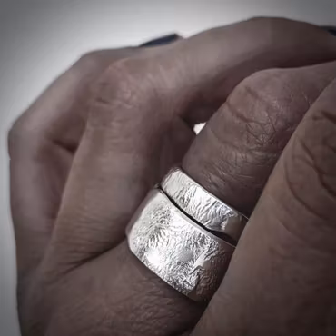 Silverring Perfekt Operfekt 10 mm