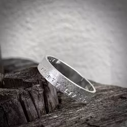 Silverring Ett LIV för mig är ett LIV med dig, 5