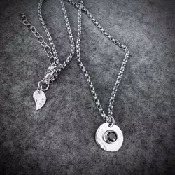 Silverhalsband Punkt
