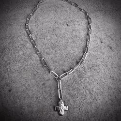 Silverhalsband The Cross Rock
