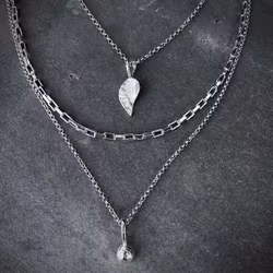 Silverhalsband Kombo