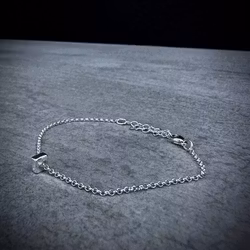 Silverarmband Ice
