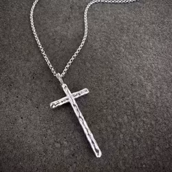 Silverhalsband "Bagge-korset"