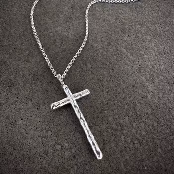 Silverhalsband "Bagge-korset"