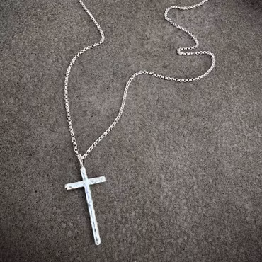 Silverhalsband "Bagge-korset"