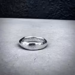 Silverring Perfekt operfekt Exclusive. 5mm