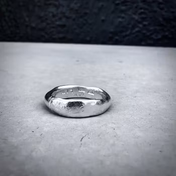 Silverring Perfekt operfekt Exclusive. 5mm