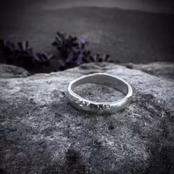 Silverring Perfekt operfekt Exclusive. 5mm