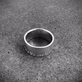 Silverring Ett LIV för mig är ett LIV med dig Exclusive 10