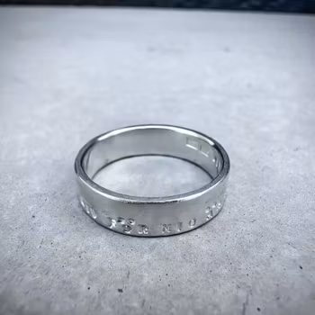 Silverring Ett LIV för mig är ett LIV med dig, Exclusive, 5