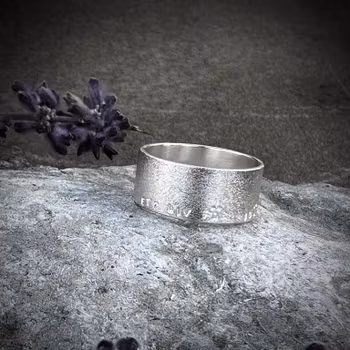 Silverring Ett LIV för mig är ett LIV med dig, 10