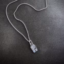 Silverhalsband Ord som stannar kvar