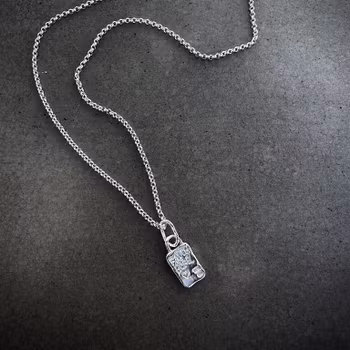 Silverhalsband Ord som stannar kvar