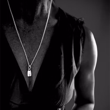 Silverhalsband "MAMMA"