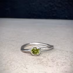 Silverring Olive Beauty