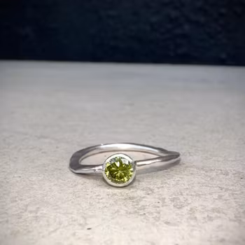Silverring Olive Beauty