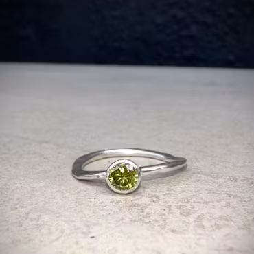 Silverring Olive Beauty