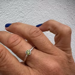 Silverring Olive Beauty