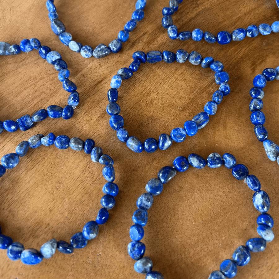 Pärlarmband Lapis Lazuli