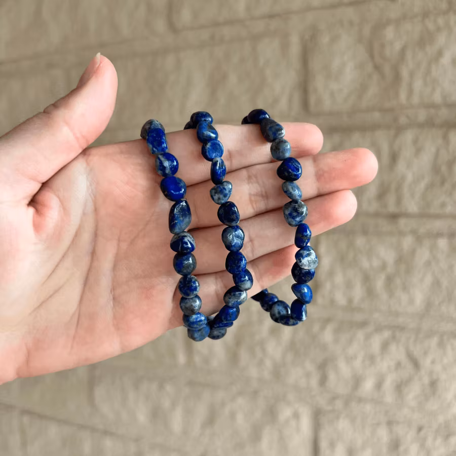 Pärlarmband Lapis Lazuli
