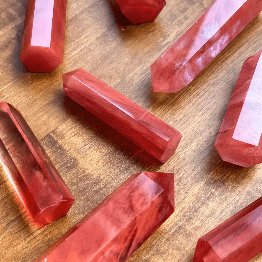 Spets Körsbärskvarts