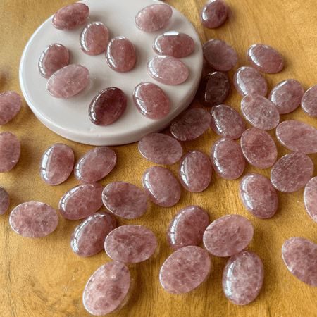 Amulett Jordgubbskvarts