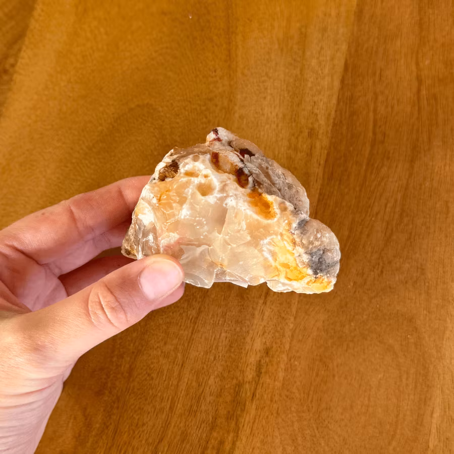 Rå Blomsteragat - jumbo