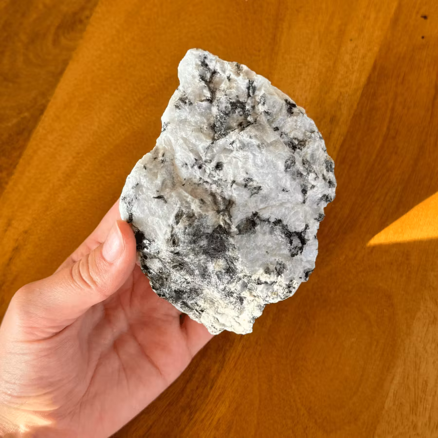 Rå Regnbågsmånsten - jumbo