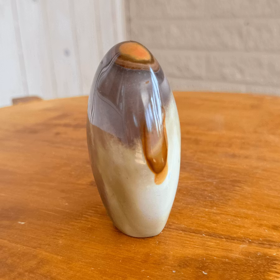 Stående polerad Polykromjaspis #3