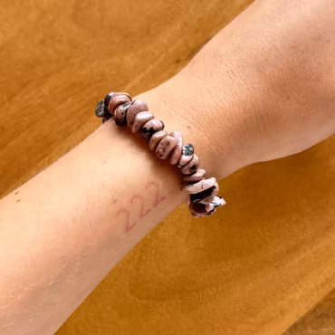 Chipsaarmband Rodonit