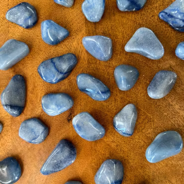 Trumlad Blå kvarts