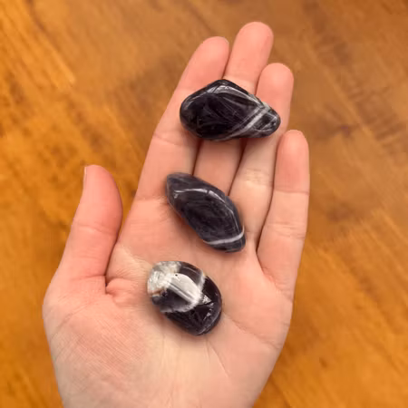 Trumlad Chevronametist (mindre ojämnheter)