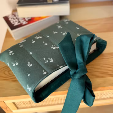 Handsydd Book Sleeve - Svamp